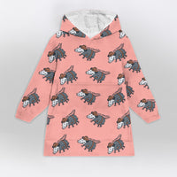 Load image into Gallery viewer, Opossum Cowboy Blanket Hoodie

