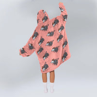 Load image into Gallery viewer, Opossum Cowboy Blanket Hoodie
