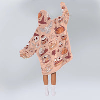 Load image into Gallery viewer, Witchy Fall Blanket Hoodie
