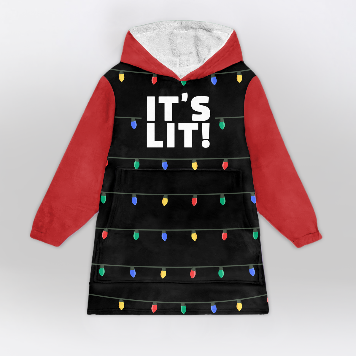 It's Lit Blanket Hoodie