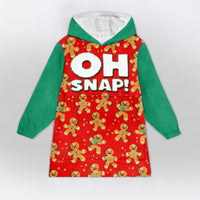 Load image into Gallery viewer, Oh Snap Blanket Hoodie
