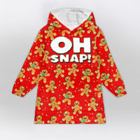 Load image into Gallery viewer, Oh Snap Blanket Hoodie
