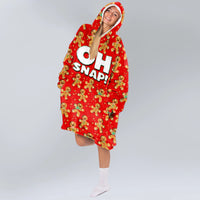 Load image into Gallery viewer, Oh Snap Blanket Hoodie
