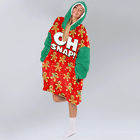 Load image into Gallery viewer, Oh Snap Blanket Hoodie
