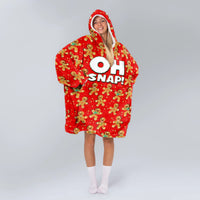 Load image into Gallery viewer, Oh Snap Blanket Hoodie
