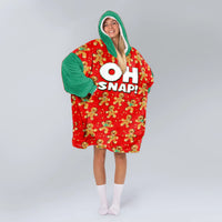 Load image into Gallery viewer, Oh Snap Blanket Hoodie
