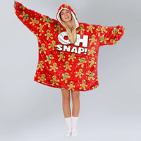 Load image into Gallery viewer, Oh Snap Blanket Hoodie
