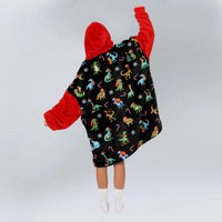 Load image into Gallery viewer, Tree Rex Blanket Hoodie
