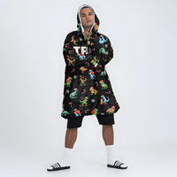 Load image into Gallery viewer, Tree Rex Blanket Hoodie
