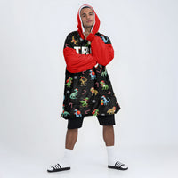 Load image into Gallery viewer, Tree Rex Blanket Hoodie
