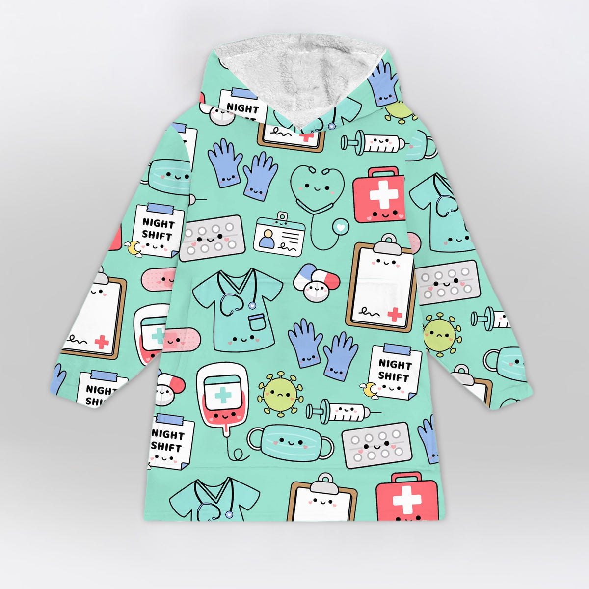 Kawaii Hospital & Medical Blanket Hoodie