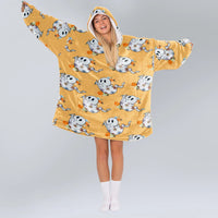 Load image into Gallery viewer, Spooky Nurse Blanket Hoodie
