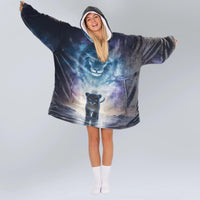Load image into Gallery viewer, To My Daughter Lion Blanket Hoodie
