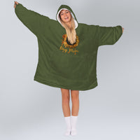 Load image into Gallery viewer, Sunflower Olive - Dog Mom Wearable Blanket
