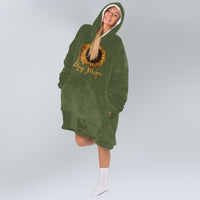 Load image into Gallery viewer, Sunflower Olive - Dog Mom Wearable Blanket

