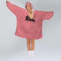 Load image into Gallery viewer, Dog Mom Black Print - Dog Mom Wearable Blanket
