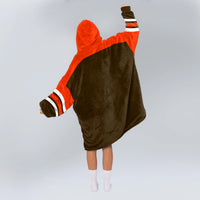 Load image into Gallery viewer, Cleveland Football Blanket Hoodie

