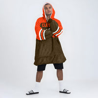 Load image into Gallery viewer, Cleveland Football Blanket Hoodie
