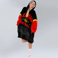 Load image into Gallery viewer, Kansas Football Blanket Hoodie
