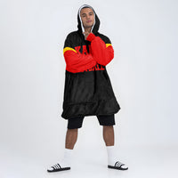 Load image into Gallery viewer, Kansas Football Blanket Hoodie
