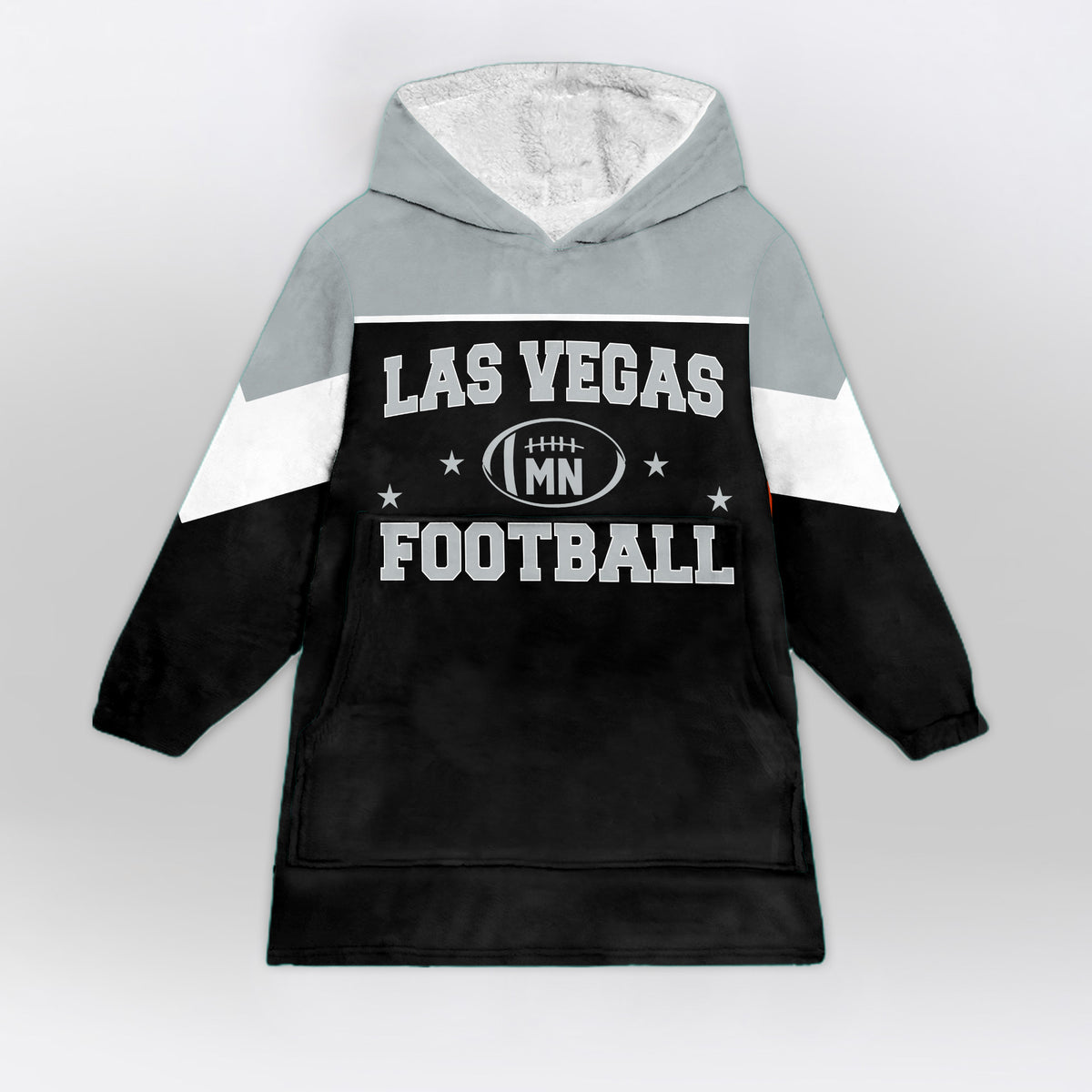 Las Vegas Football Blanket Hoodie