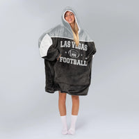 Load image into Gallery viewer, Las Vegas Football Blanket Hoodie
