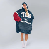 Load image into Gallery viewer, Texas Football Blanket Hoodie
