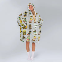 Load image into Gallery viewer, Canned Pickles Blanket Hoodie
