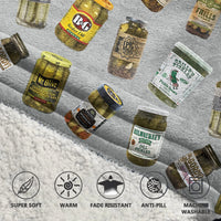 Load image into Gallery viewer, Canned Pickles Blanket Hoodie
