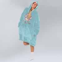 Load image into Gallery viewer, Lagoon Cherry Blossom - Dog Mom Wearable Blanket
