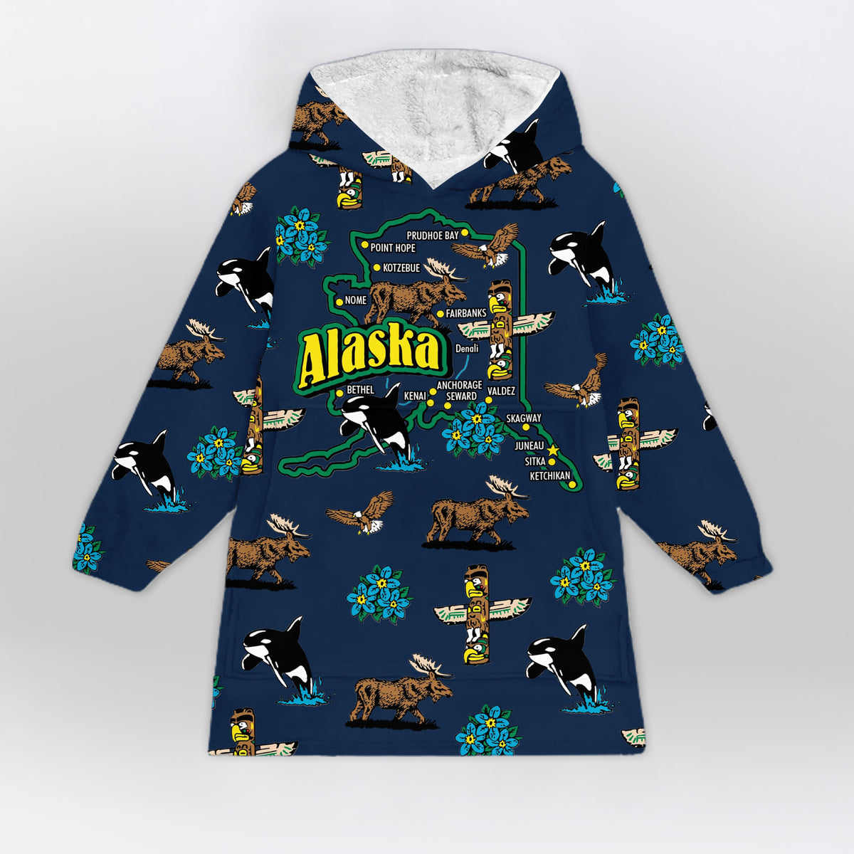 Alaska Blanket Hoodie