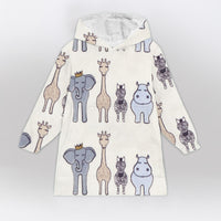 Load image into Gallery viewer, Jungle Safari Blanket Hoodie
