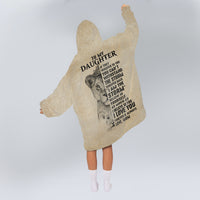 Load image into Gallery viewer, I am the Storm - Gifts for Daughter, Daughter Blanket Hoodie from Mom
