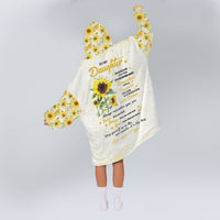 Load image into Gallery viewer, You are my Sunshine - Gifts for Daughter, Daughter Blanket Hoodie from Mom
