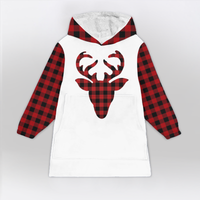 Load image into Gallery viewer, Merry Christmas Blanket Hoodie
