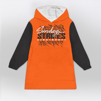 Load image into Gallery viewer, Sundays are for Stripes Blanket Hoodie
