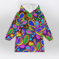 Load image into Gallery viewer, Carnivale Hippie Blanket Hoodie
