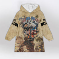 Load image into Gallery viewer, Home of the Free Because of the Brave - Veteran Wearable Blanket
