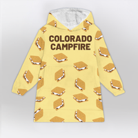Load image into Gallery viewer, Colorado Campfire Blanket Hoodie
