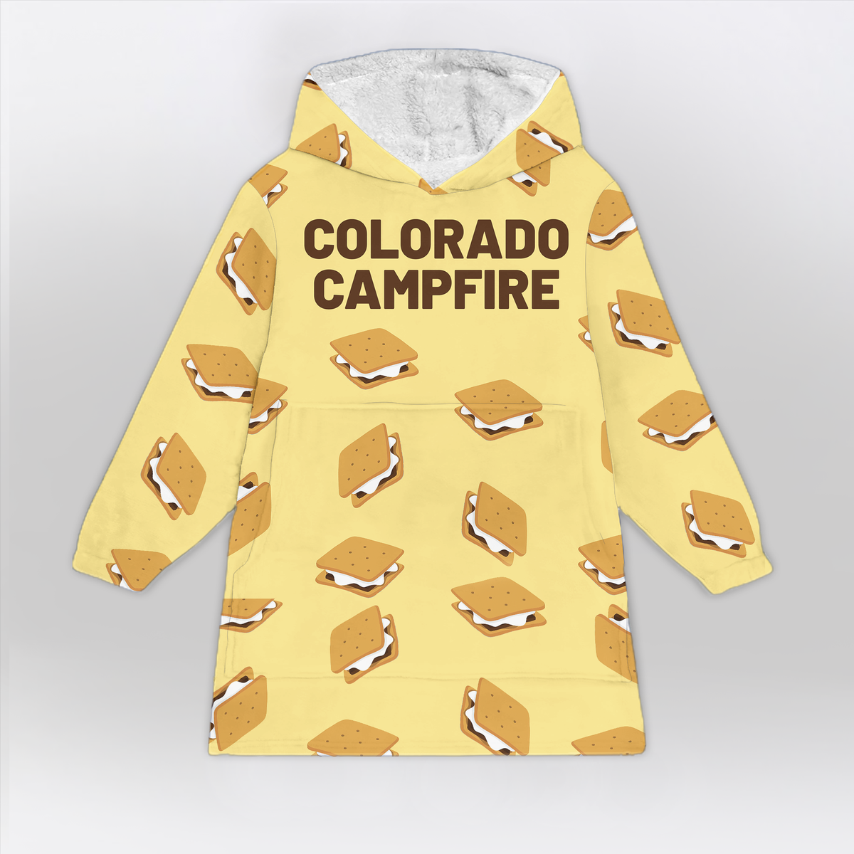 Colorado Campfire Blanket Hoodie