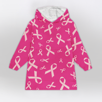 Load image into Gallery viewer, The Pink Ribbon Blanket Hoodie
