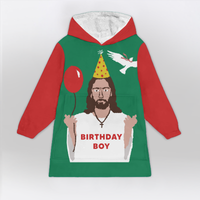 Load image into Gallery viewer, Birthday Boy Blanket Hoodie
