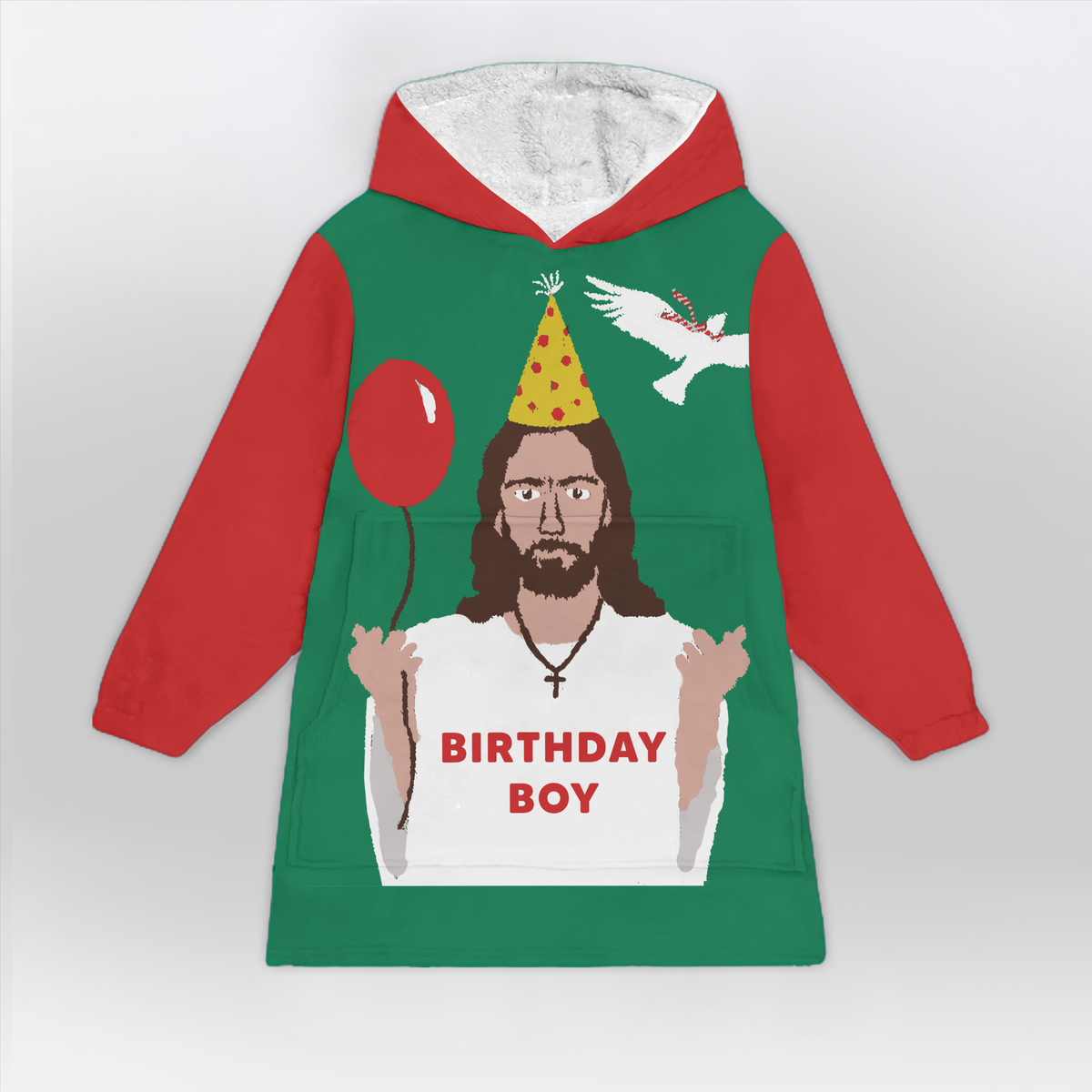 Birthday Boy Blanket Hoodie