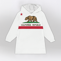Load image into Gallery viewer, California Flag Blanket Hoodie
