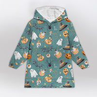 Load image into Gallery viewer, Cute Halloween Blanket Hoodie
