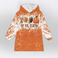 Load image into Gallery viewer, Tis The Season Blanket Hoodie
