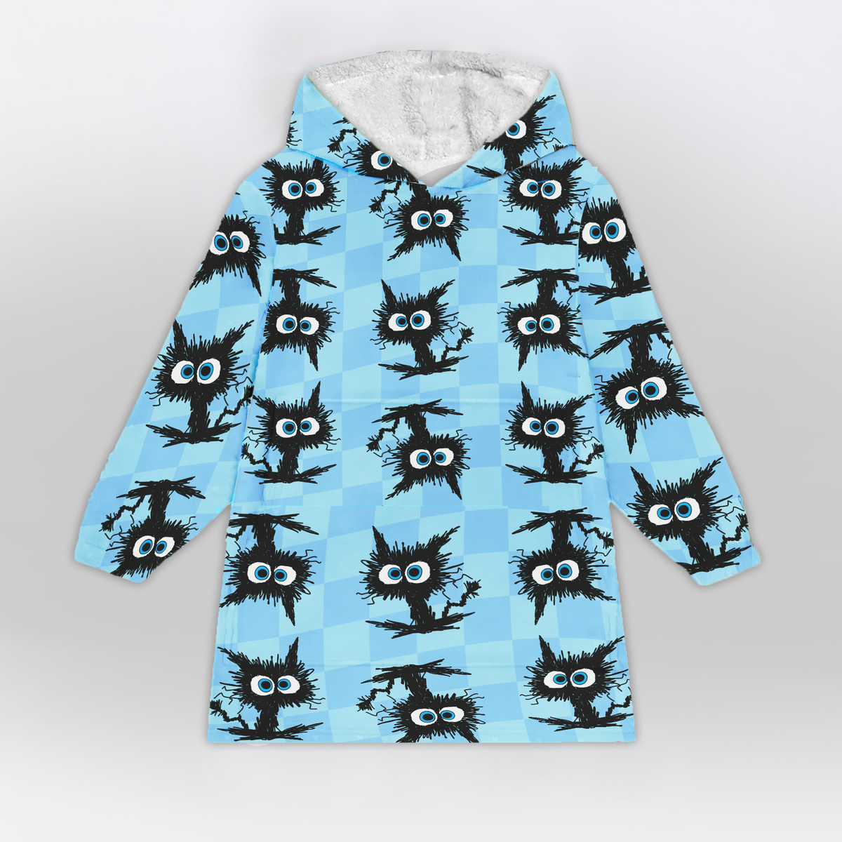 It's fine Cat Blanket Hoodie