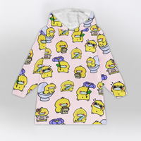 Load image into Gallery viewer, Cute Derpy Duck Blanket Hoodie
