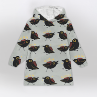 Load image into Gallery viewer, Walden the Crow Blanket Hoodie
