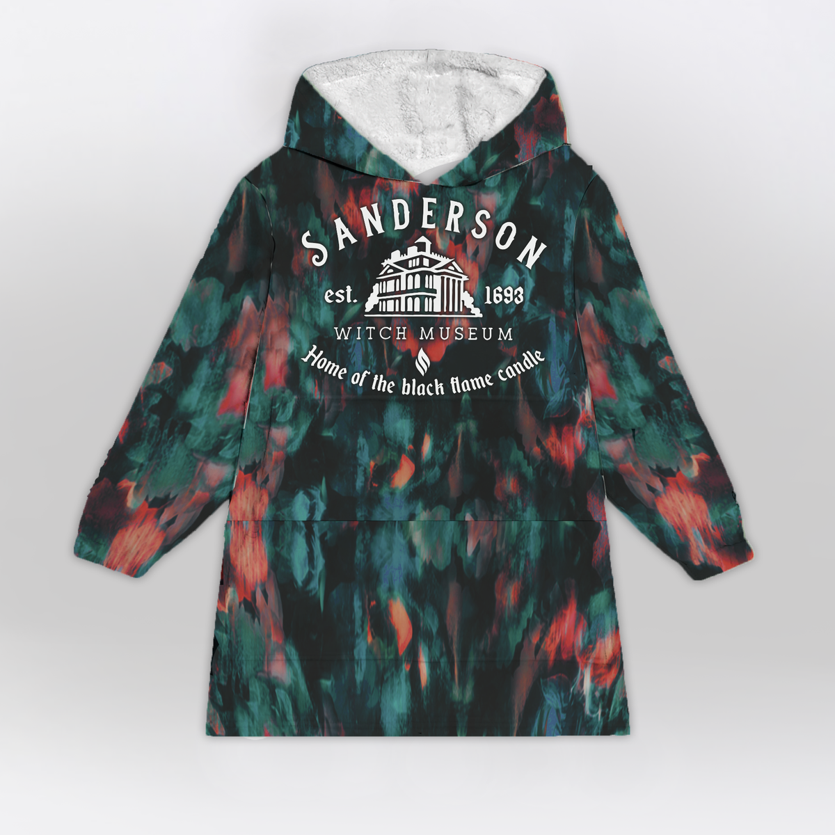 Sanderson Witch Museum Blanket Hoodie